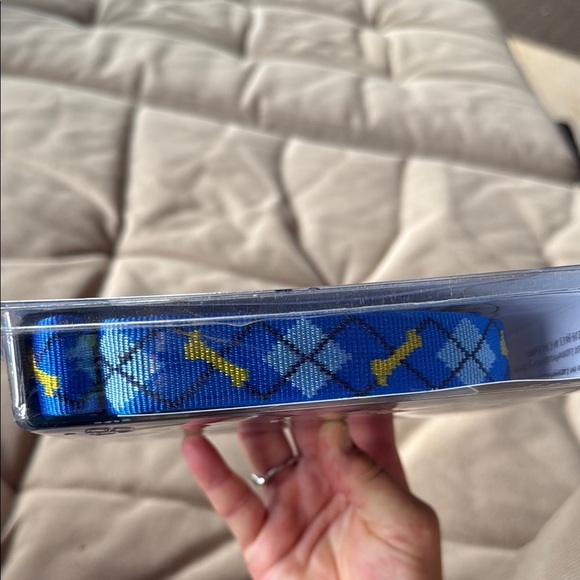 No-Pull Training Harness - Blue plaid, size Large NIB - Picture 5 of 5